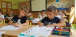 První hodiny matematiky a psaní