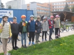 4. B duben - Jízda na kole 