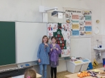 Vánoční besídka ve třídě 