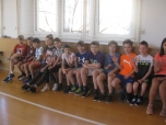 5. B leden - Přeskok přes švihadlo