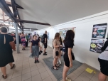 Umělci do škol- vernisáž práce dětí 8.A