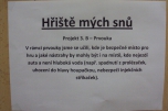 Projekt prvouka - Hřiště mých snů 