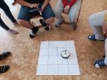 Robot v hodině matematiky