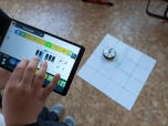 Robot v hodině matematiky