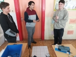 Robot v hodině matematiky