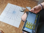 Robot v hodině matematiky