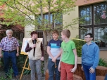 Pařezové sezení u Mendíků - aktivita EKOTÝMU 