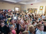 Poslední zvonění tříd 9.A a 9.B