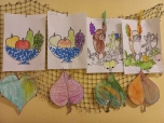 Kreslení, trhání a lepení, vystřihování