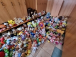 Charitativní sbírka plyšáků pro nemocnici Motol