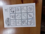 Návštěva domu seniorů - obrázkové bingo