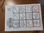 Návštěva domu seniorů - obrázkové bingo