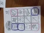 Návštěva domu seniorů - obrázkové bingo