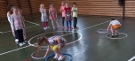 Rozcvička hry a soutěže  v tělocvičně 