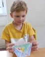 Vyrobili jsme si peněženky