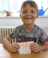 Vyrobili jsme si peněženky
