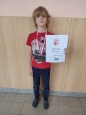 Úspěšný žák Patrik Svoboda ze 4. A