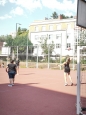Volejbalové utkání zaměstnanců ZŠ Mendíků a žáků 9.tříd 