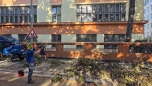Oprava teplovodního potrubí a kácení stromu 