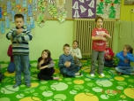 Besídka - nácvik ve třídě