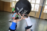 Kin-ball - hodina tělesné výchovy