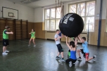Kin-ball - hodina tělesné výchovy