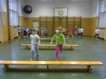 únor 2015 hodina tělesné výchovy