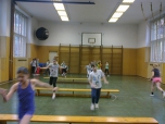únor 2015 hodina tělesné výchovy