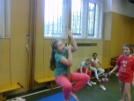únor 2015 hodina tělesné výchovy
