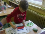 únor 2015 hodina výtvarné výchovy