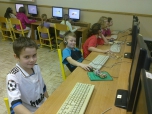 únor 2015 hodina v počítačové učebně