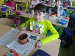 březen 2015  hodina pracovních činností - první pěstitelské práce