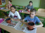 březen 2015  hodina pracovních činností - první pěstitelské práce