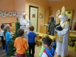 Mikuláš ve třídě, děti Mikulášem, Mikuláš v kresbě