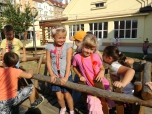 září 2016 - Hlavní přestávka na hřišti