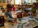 říjen 2016 - Hodina výtvarné výchovy