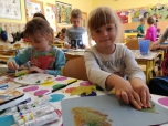 říjen 2016 - Hodina výtvarné výchovy