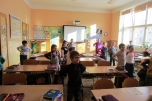 Na návštěvě v 1.A - hodina českého jazyka
