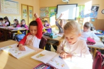 Na návštěvě v 1.A - hodina českého jazyka