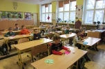 Na návštěvě v 1.B - hodina matematiky 