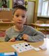 Na návštěvě v 1.B - hodina matematiky 