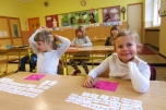 Na návštěvě v 1.B - hodina matematiky 
