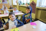 Na návštěvě v 1.B - hodina matematiky 