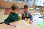 Na návštěvě v 1.B - hodina matematiky 