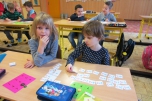 Na návštěvě v 1.B - hodina matematiky 