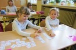 Na návštěvě v 1.B - hodina matematiky 
