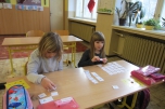 Na návštěvě v 1.B - hodina matematiky 