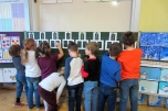 Na návštěvě v 1.B - hodina matematiky 