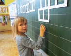 Na návštěvě v 1.B - hodina matematiky 