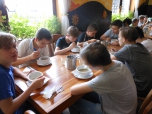 Škola v přírodě první den